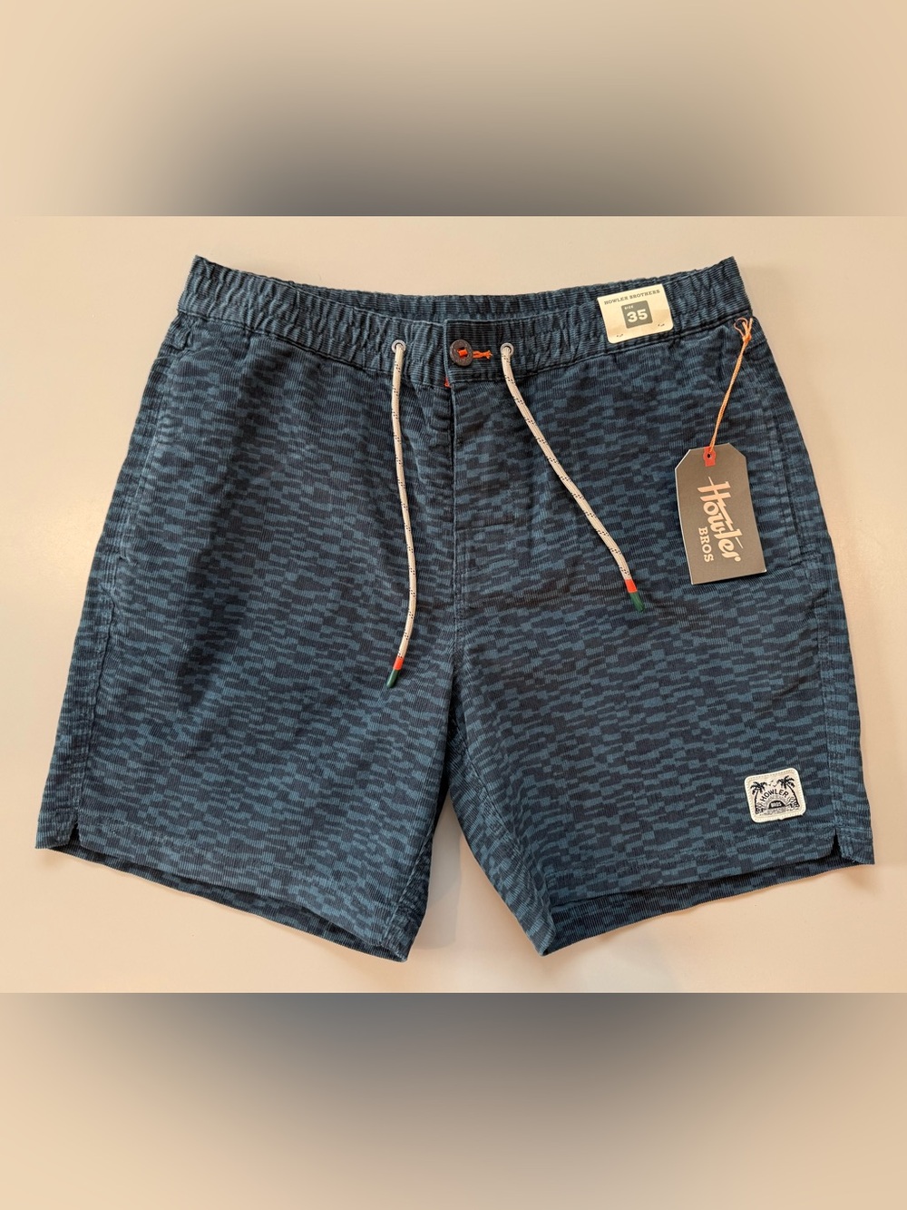 Howler Brothers Men's Pressure Drop Cord Shorts-NEW